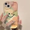 Colorful smiley face is suitable for Apple 15Promax mobile phone case iPhone16Pro new 17Air14 creativity