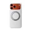 New Applicable Apple 18promax Leather Pattern Mobile Phone Case Rotating Magnetic Suction Bracket Iphone17 Leather Protective Case