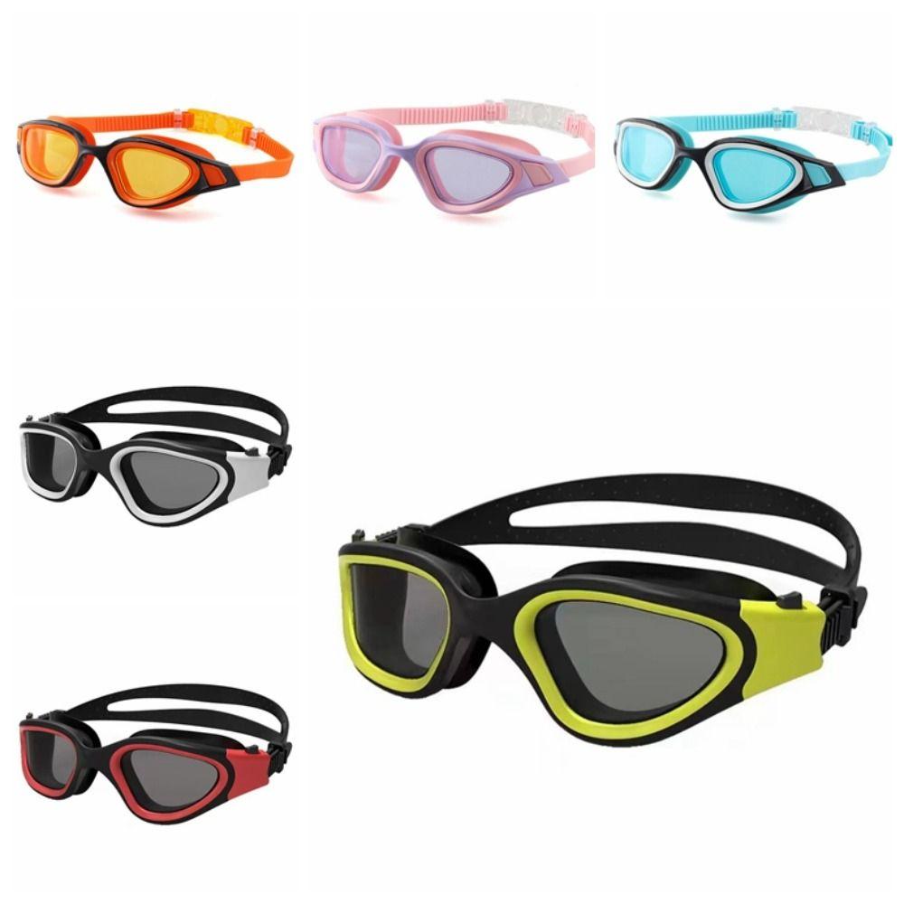 Anti-fog Swim Eyewear Glasses PC Anti-fog Diving Goggles Professional Swimming Goggles  Diving
