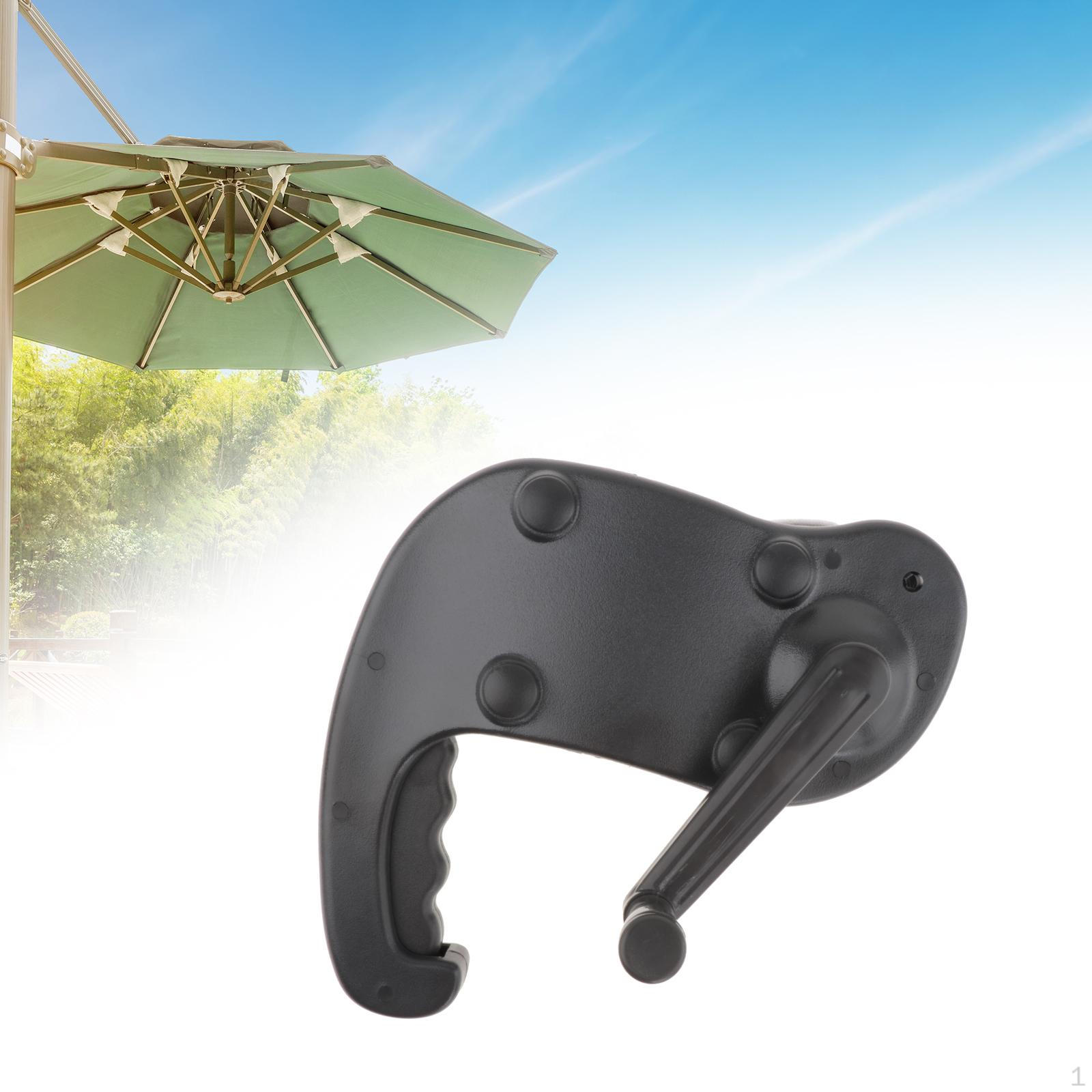 Patio Umbrella Crank Handle Umbrella, Accessories Easy to Install Portable Cantilever