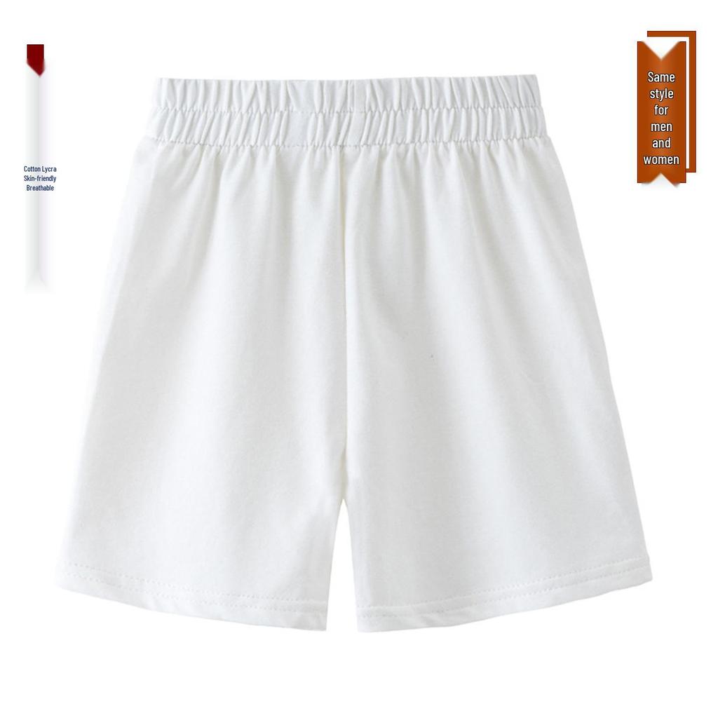 2026 Kids' Pure Cotton Mid-length Casual Shorts for Girls and Boys
