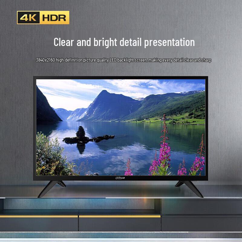 Dahua 50-inch 4K UHD Industrial Monitor with Built-in Speakers CN plug (adapter included)