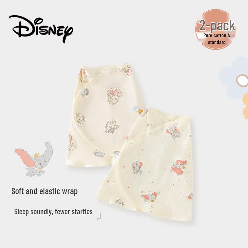 Disney Baby Pure Cotton Anti-Startle Swaddle Sleep Sack 80*35