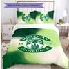 Hibernian FC Set Lenzuola Stampato 3 Pezzi Copripiumino Traspirante con Federe Biancheria da Letto Decorativa per Camera da Letto Casa