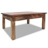 Day and Night - Day and Night Solid Mahogany Wood Coffee Table 98x73x45 Cm