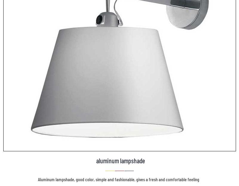 Verstellbare LED-Wandleuchte für Büro, Schlafzimmer und Hotelzimmer