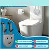 Toilet Tank Cleaning Tablet Silicone Holder With Hook For Easy Maintenance