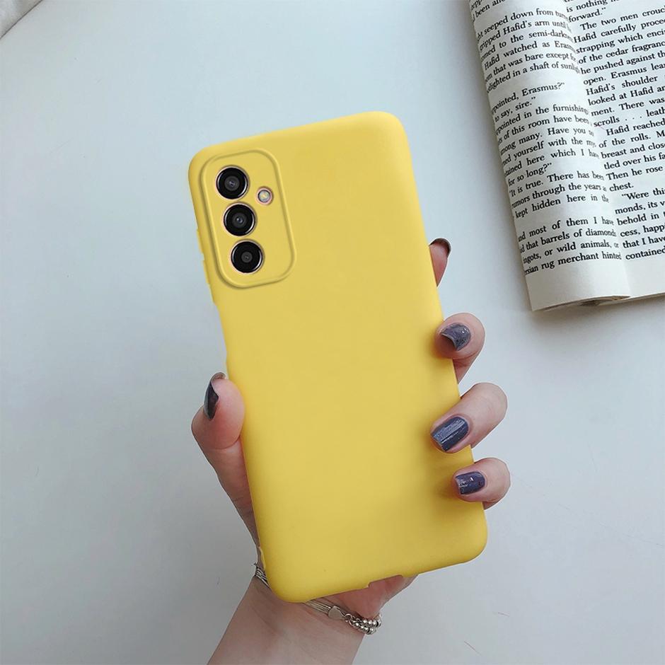 For Samsung M23 M33 M53 M13 M01 M21 M31 M32 Phone Case Soft Silicon TPU Plain Cases for Samsung Galaxy M30S M20S M31S Back Cover