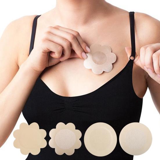 Nipple Cover Disposable Nipple Pasties Invisible Nipple Petals Cover Thin Satin Nipple