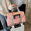 Trendy Water-Repellent Travel Bag with Shoe Compartment for Swimming and Fitness - Single Shoulder Crossbody with Large Capacity