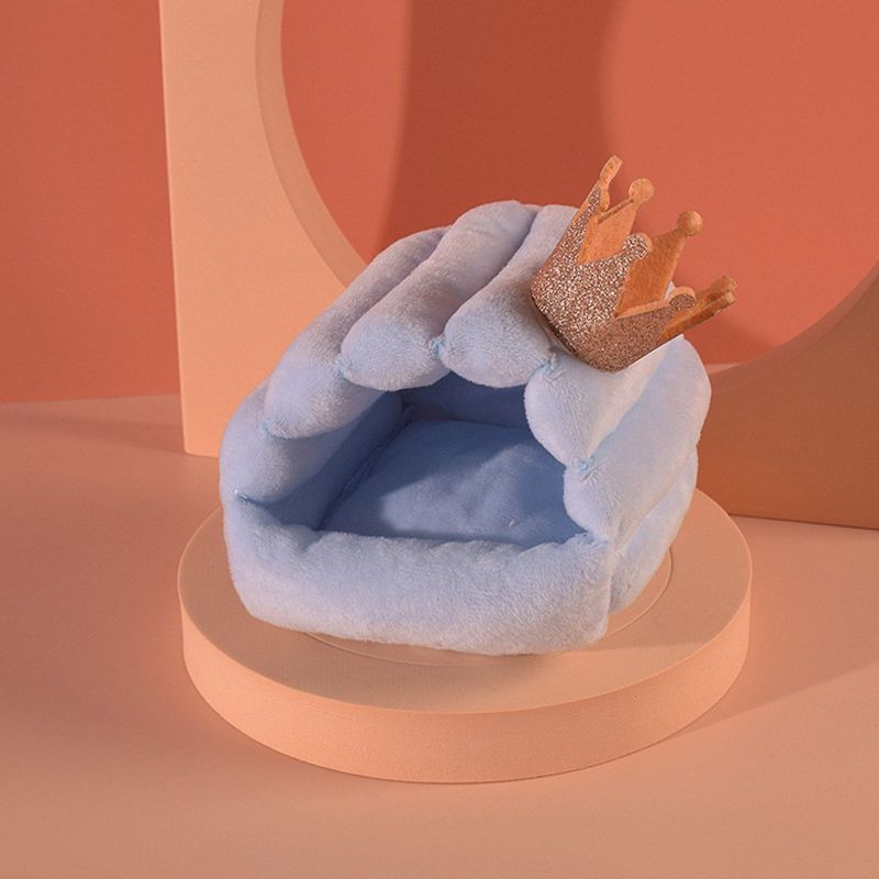 Chinchilla Rat Rabbit Bed Small Pet Animal Hamster Cages Warm House Nest For Guinea Pigs Mice Cotton Fabric Small Animal Bed