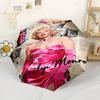 Marilyn Monroe: Worte einer Modeikone Tragbarer Automatischer Regenschirm mit 8 Speichen Kompaktes Design Reiseutensil Modisches Accessoire