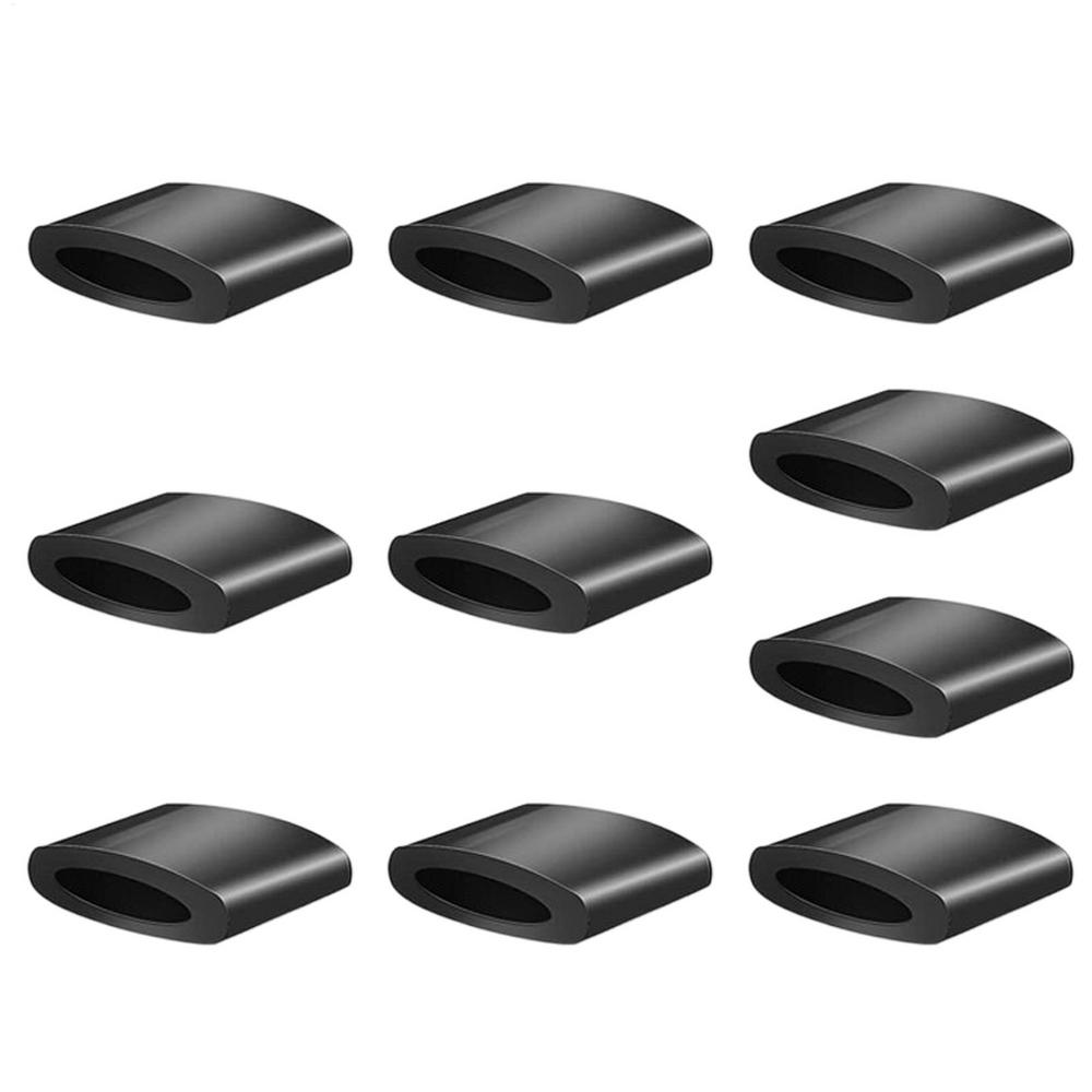 

10pcs Air Fryer Replacement Feet, Heat-Resistant Anti-Slip Silicone Pads for Basket Base Protection & Scratch Prevention чорний