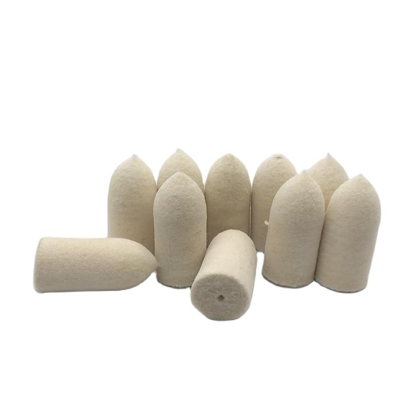 Dental Lab Laboratory Unmounted Felt Wheel Cylinder Cones Bob Point Polishing Wool Buffing Rotary Tools Dentistry Odontologia