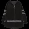 Qianlian Mid-Aged Women's Spring Hooded Knit Cardigan