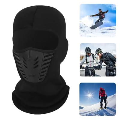 WRELS Winter Skimaske Radkappe Gesichtsmaske Abdeckung Winddicht Staubschutz Warm Radsportmaske Sturmhaube Ski Eislaufen Mütze Kopfbedeckung