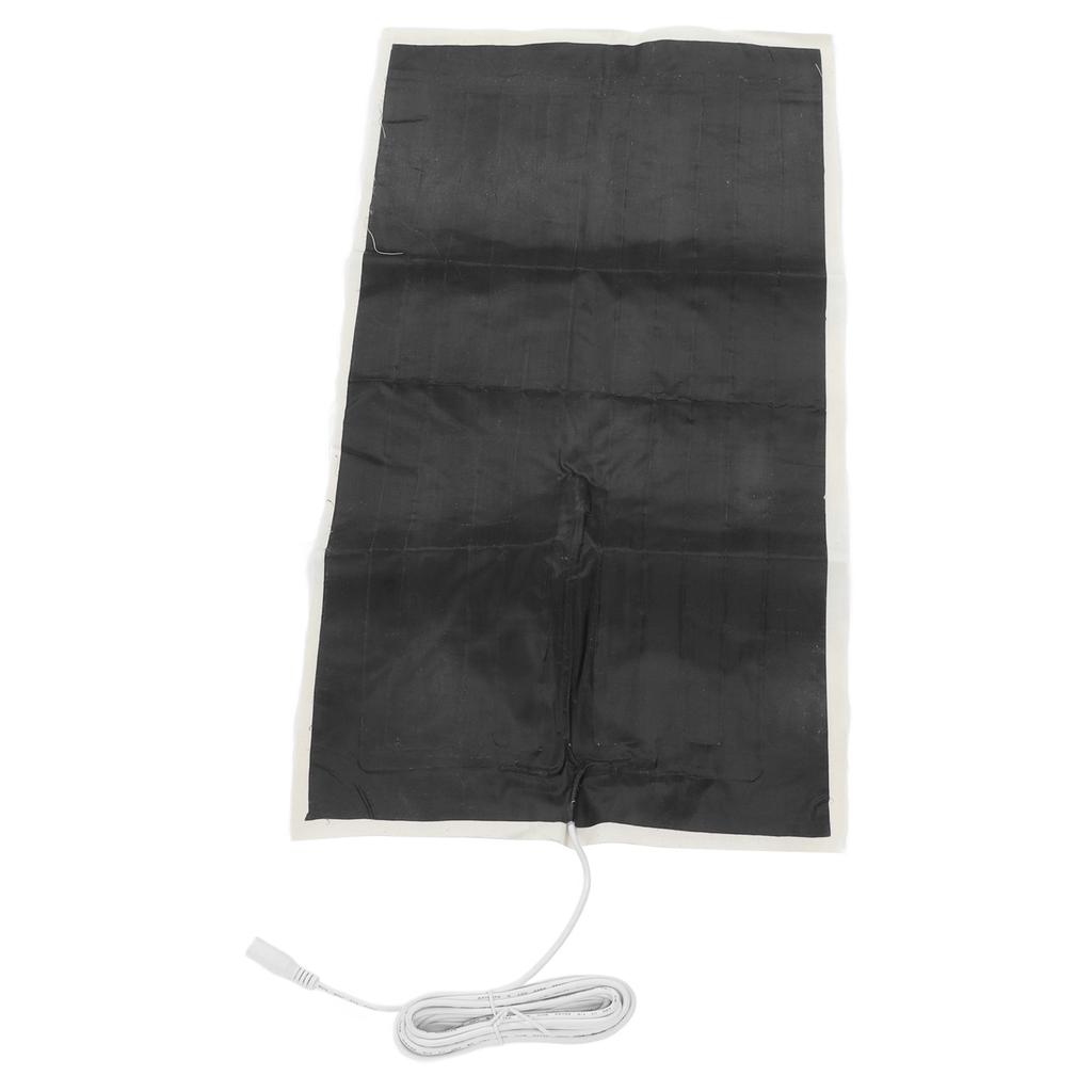 Termoforo Cuscino Riscaldante Elettrico 60x30cm DC 12V Connettore Femmina 5521 per Casa Sonno