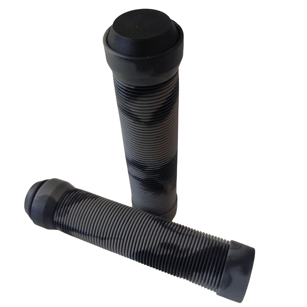 Rutschfeste, stoßdämpfende Mountainbike-Lenkergriffe aus Gummi - Bequemes, weiches, dickes Paar