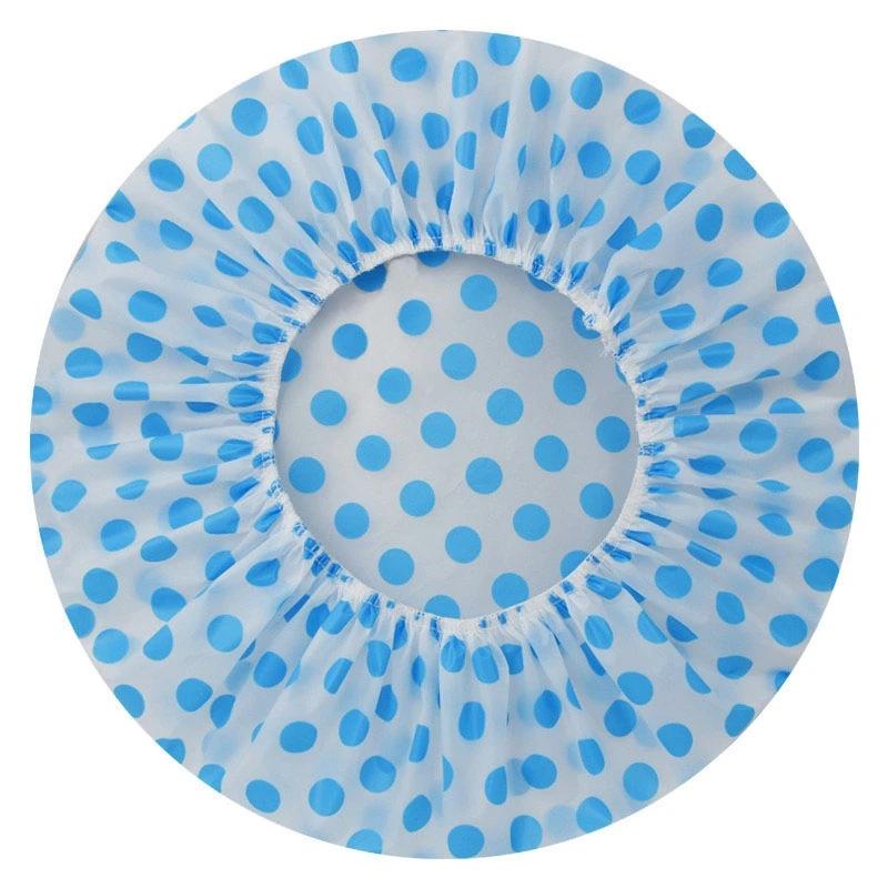 Shower Cap for Long Hair 1PC, 12inch Large size,Waterproof Washable Hair Caps for Women and Girls, Super Cute and Extra Large