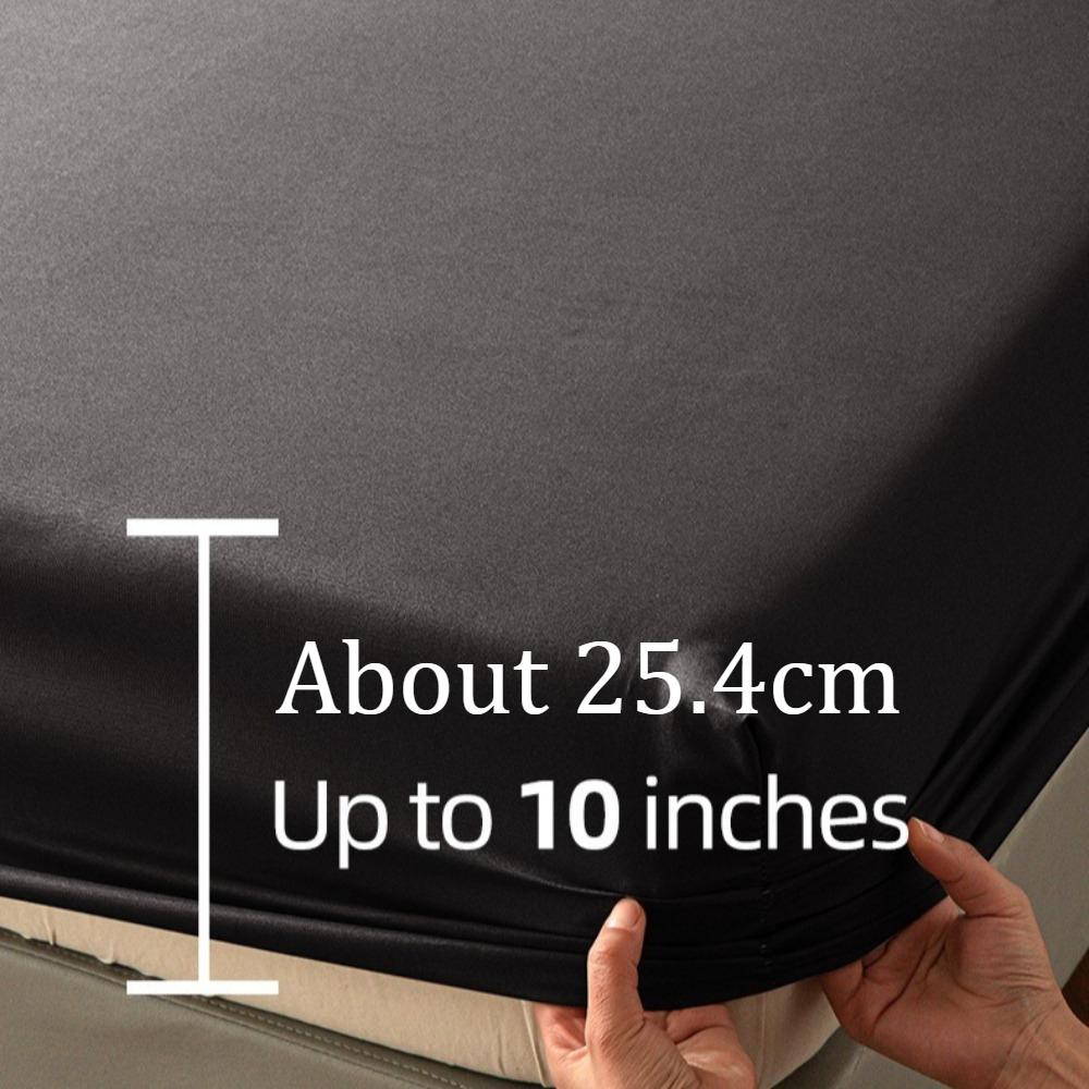 99/120/135/150/180/200cm Fitted Sheet Non-slip Single Double King Queen Size Mattress Cover Dustproof Bed Protector Bed Linens