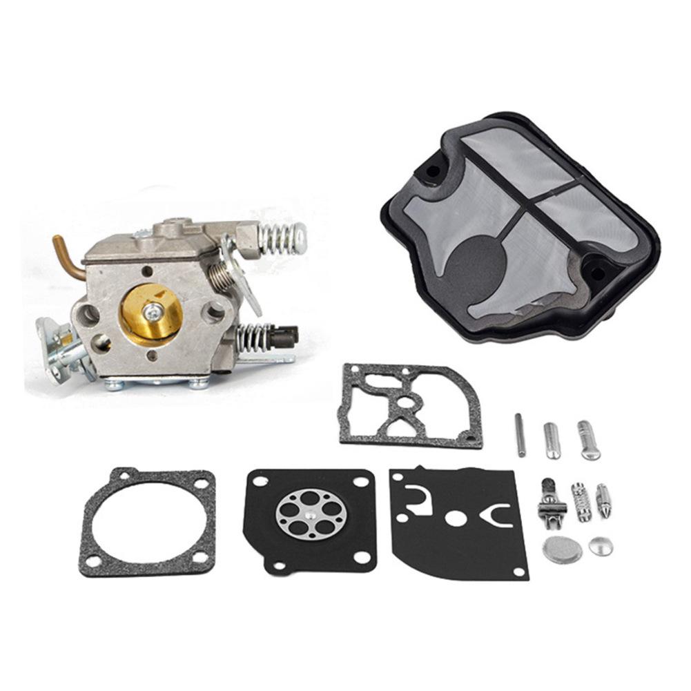 Chainsaw Carburetor Kit for HUA 36 41 136 137 141 142 Repair Set with Air Filter OEM Replacement For 530071987 530019172
