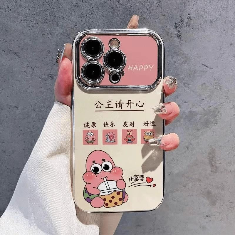 Big Windows SpongeBob SquarePants for Huawei mate60pro mobile phone case to play 60 new p70 female nova12 creative