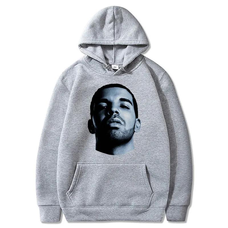 Rapper Drizzy Drake Graphic Men's Hoodies Oversized Vintage Gothic Sweatshirts Hip Hop Trendy Casual Fans Tracksuit Streetwear