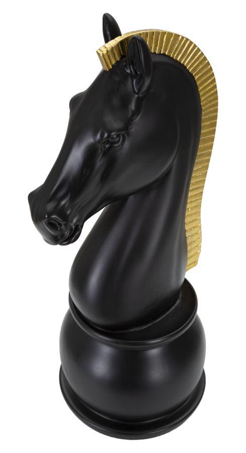 Schwarz Und Gold Pferd Cm Ø 18,5X50