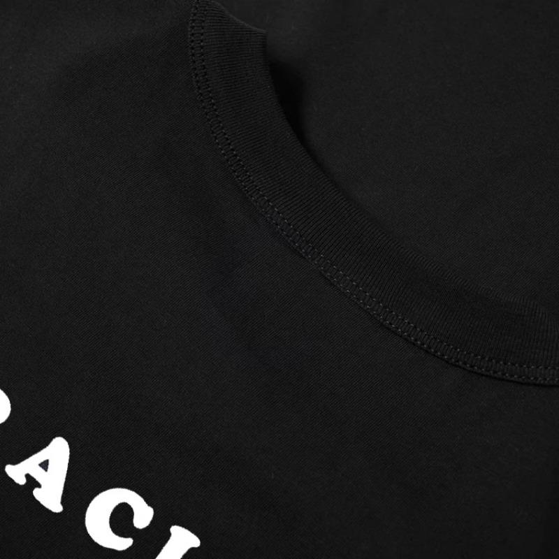 Mike Kelley Youth Band Pink Rabbit Print Duży okrągły dekolt Luźna bawełniana koszulka z krótkim rękawem Unisex