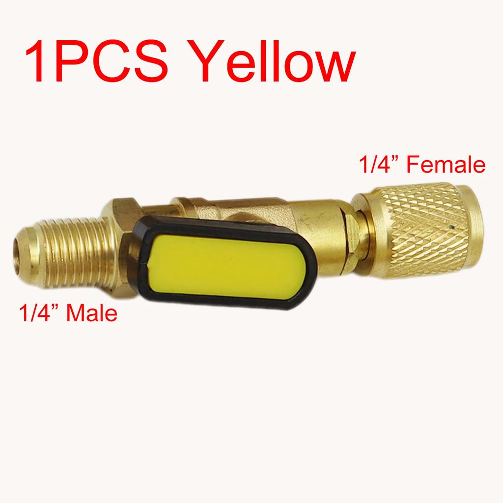 Liquid Dosing Safety Valve R22 Automotive Air Conditioner Low-pressure Refrigerant Valve Globe Valve Fluorinated Accessories