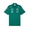 X Aston Martin Aramco F1 Racing Collaboration Loose Fit Polo Shirt Unisex Tops 713888-01