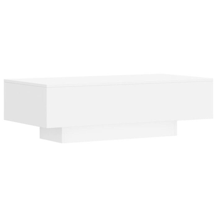 VidaXL Coffee Table White 100x49.5x31 Cm Engineered Wood 833889