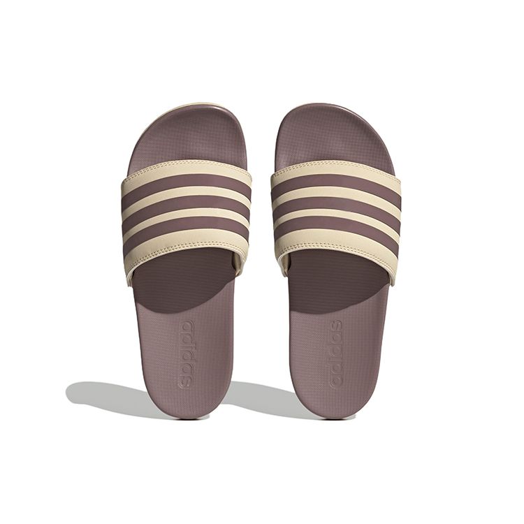 Adidas  Adilette Comfort Slide Sand Strata Purple Women Sneakers H03621