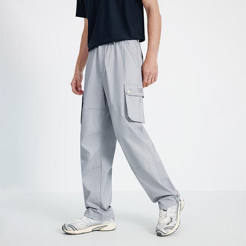 Navigare Men s Casual Wide-Leg Cargo Pants 32