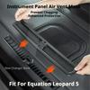 For BYD Denza B5 Car Central Instrument Air Outlet Protection Cover Auto Air Conditioning Dust Net Interior Parts
