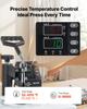 Heat Press Machine 29 x 38 cm 5-in-1 Combo Sublimation Press Machine, Heat Up Fast and Even, Digital Precise Time and Temp Control, Multi-Function,
