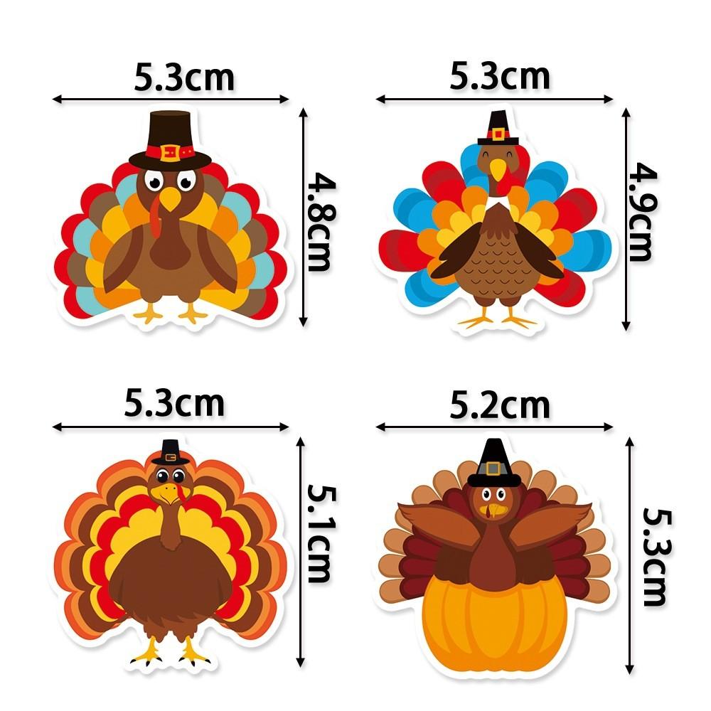 Turkey Autumn Festival Confetti For Thanksgiving Party And Decoration Table