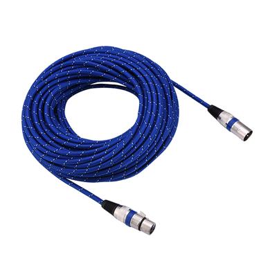 XLR Male To Female Plug Balance 3pin Microphone MIC O Cable 20meters