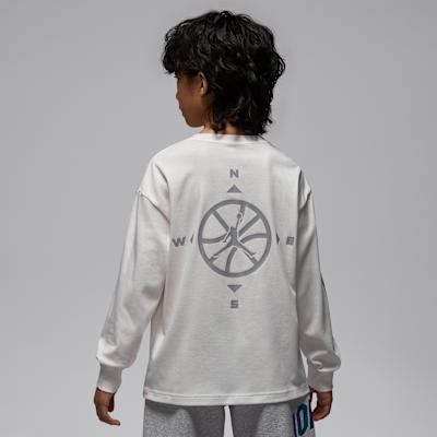 Jordan Kids T Shirts Crew Neck Moderate