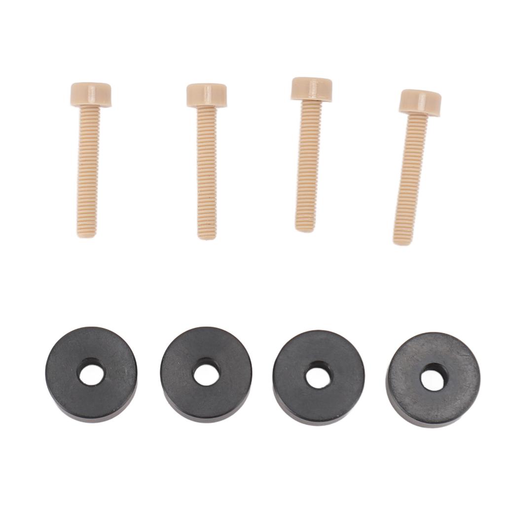 3D Printer Hotbed Column High Temperature Resistant PEEK Bed Mounts with Screws for VORON 2.4