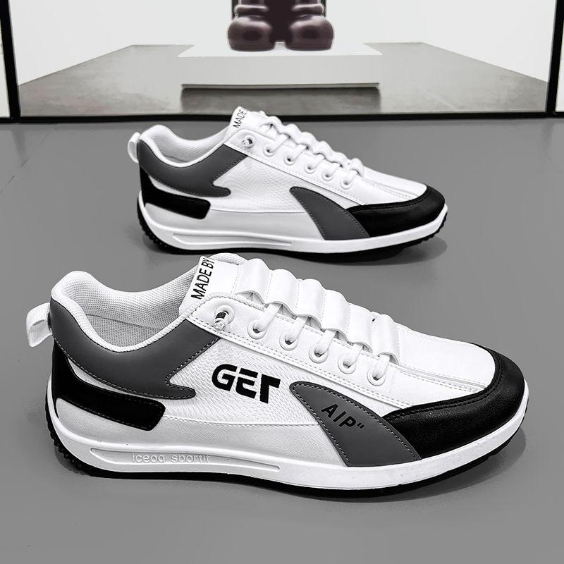 Мужская обувь Легкие кроссовки Спорт Весна Осень Плоские Мужская повседневная обувь — фото 4