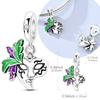 Original 925 Sterling Silver Bead Charm Masquerade Mask Pendant Fit Original Bracelet Necklace For Women Men DIY Jewelry Gift