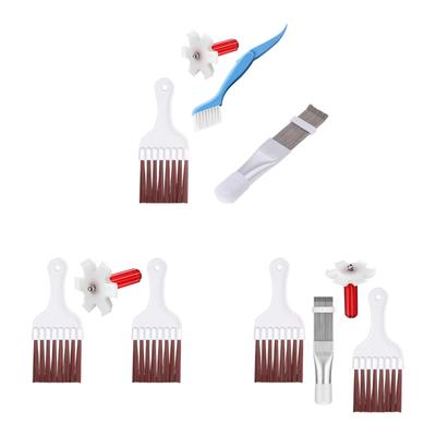 Air Conditioner Fin Brush Cleaner Set Clean Refrigerator Condenser Coil Comb