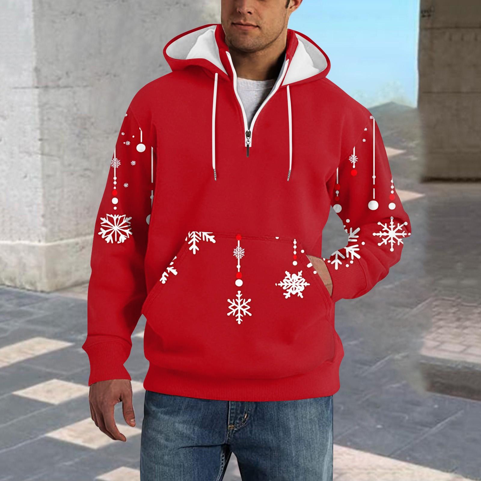 

Весенняя и мужская толстовка с воротником-стойкой — это повседневные свитера для активного отдыха, топы L красный