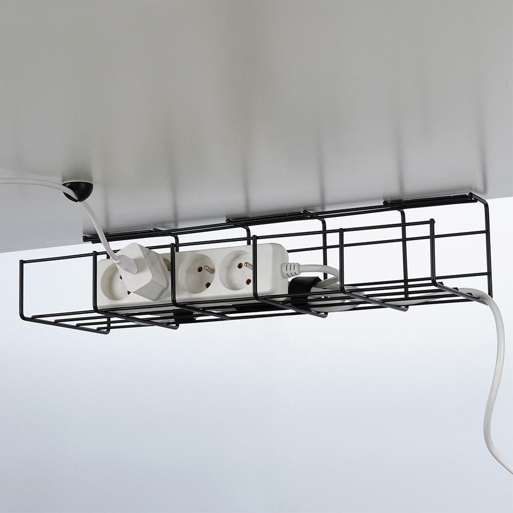 Maskownica Organizer Na Kable Pod Blat Biurko Koszyk Biurowy Do Kabli