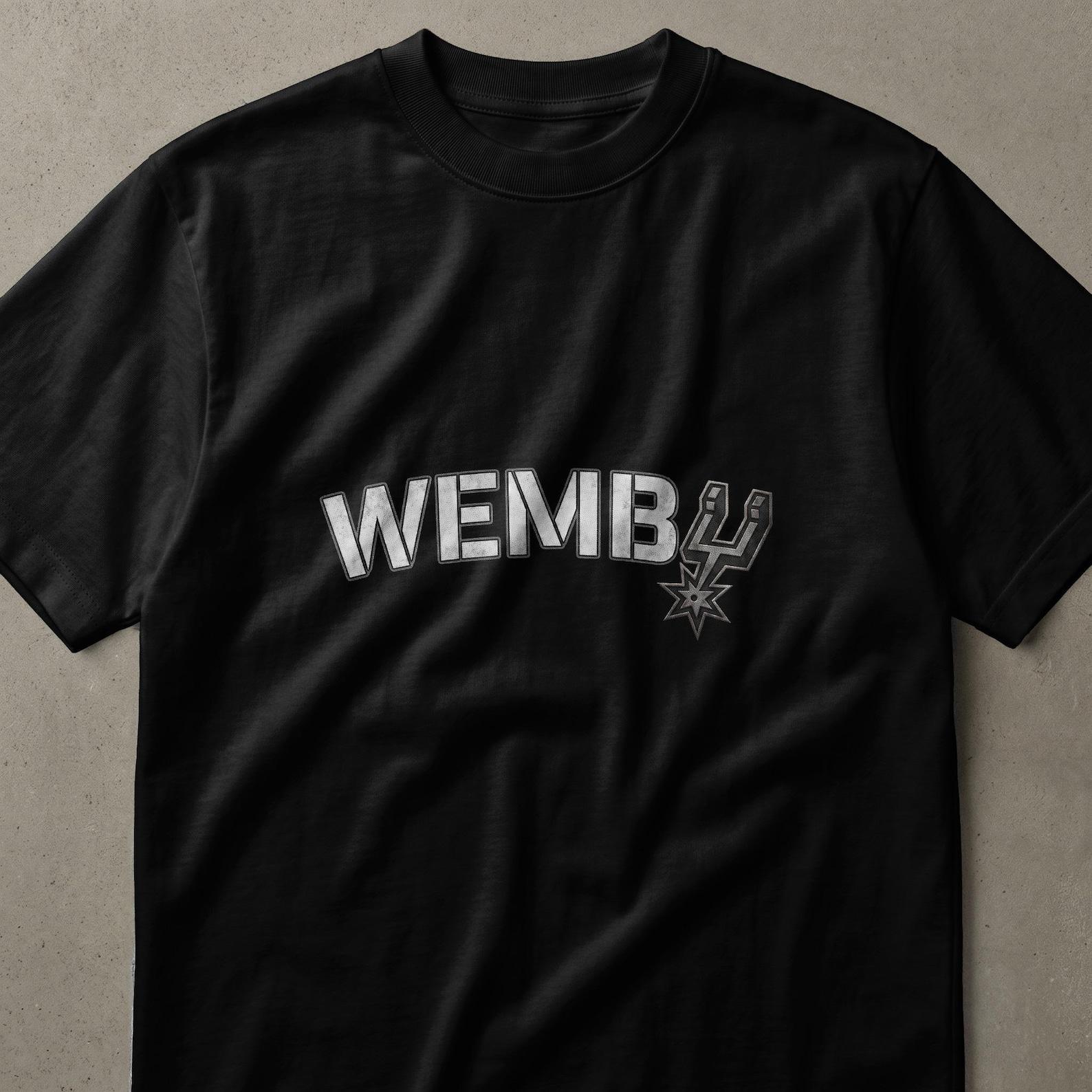 Wemby Era Basketball Fan T-Shirt | Distressed Style Game Day Apparel | Unique Sports Graphic Tee Gift M