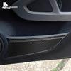Ekte Mykt Karbonfiber for Mercedes Benz Smart 451 Fortwo 2011 2012 2013 2014 2015 Side Dør Oppbevaring Klistremerke Dekorasjon Tilbehør