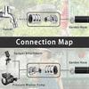 Gettoreach Stainless Steel Garden Hose Quick Connect Fittings Set