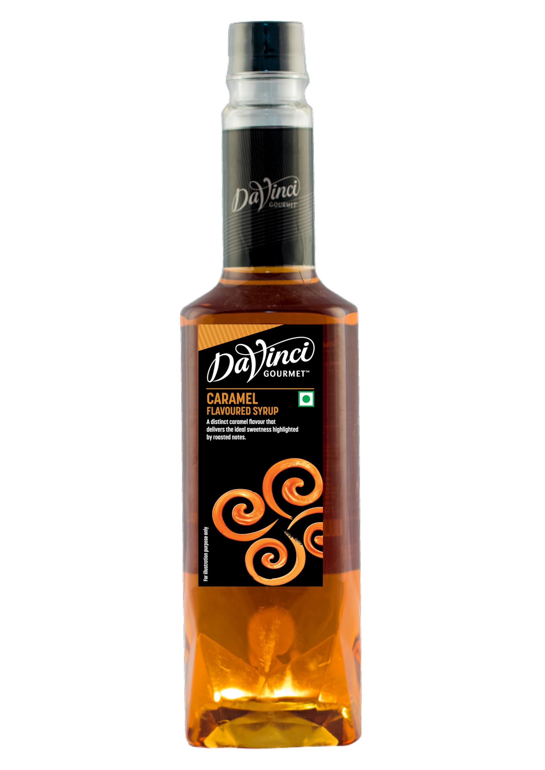 

DaVinci Gourmet Caramel Flavoured Syrup 750ml Liquid | Rich & Sweet Syrup for Coffee, Desserts, Cocktails & Beverages | Premium Café Style Syrup