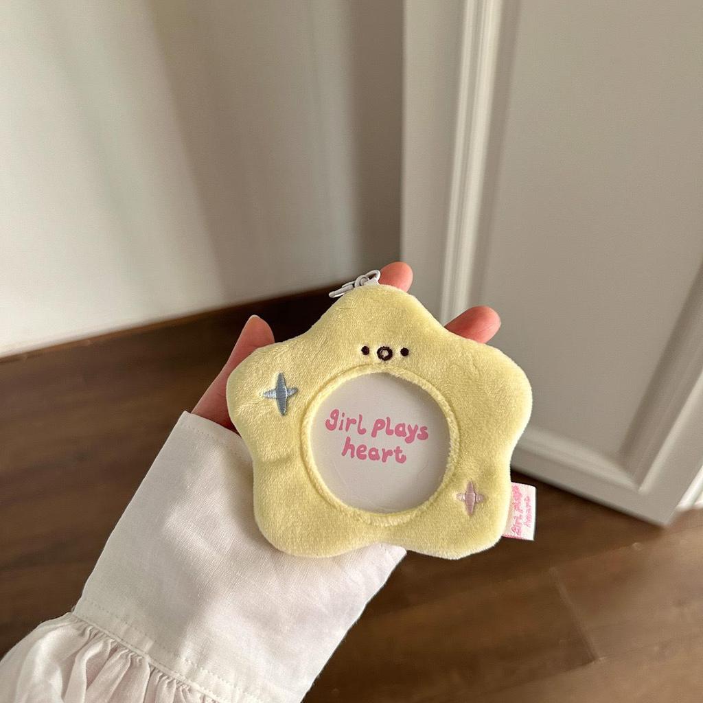 Bolsa de Pelúcia Fofa Mishmash Baaji com Protetor de Emblema Redondo